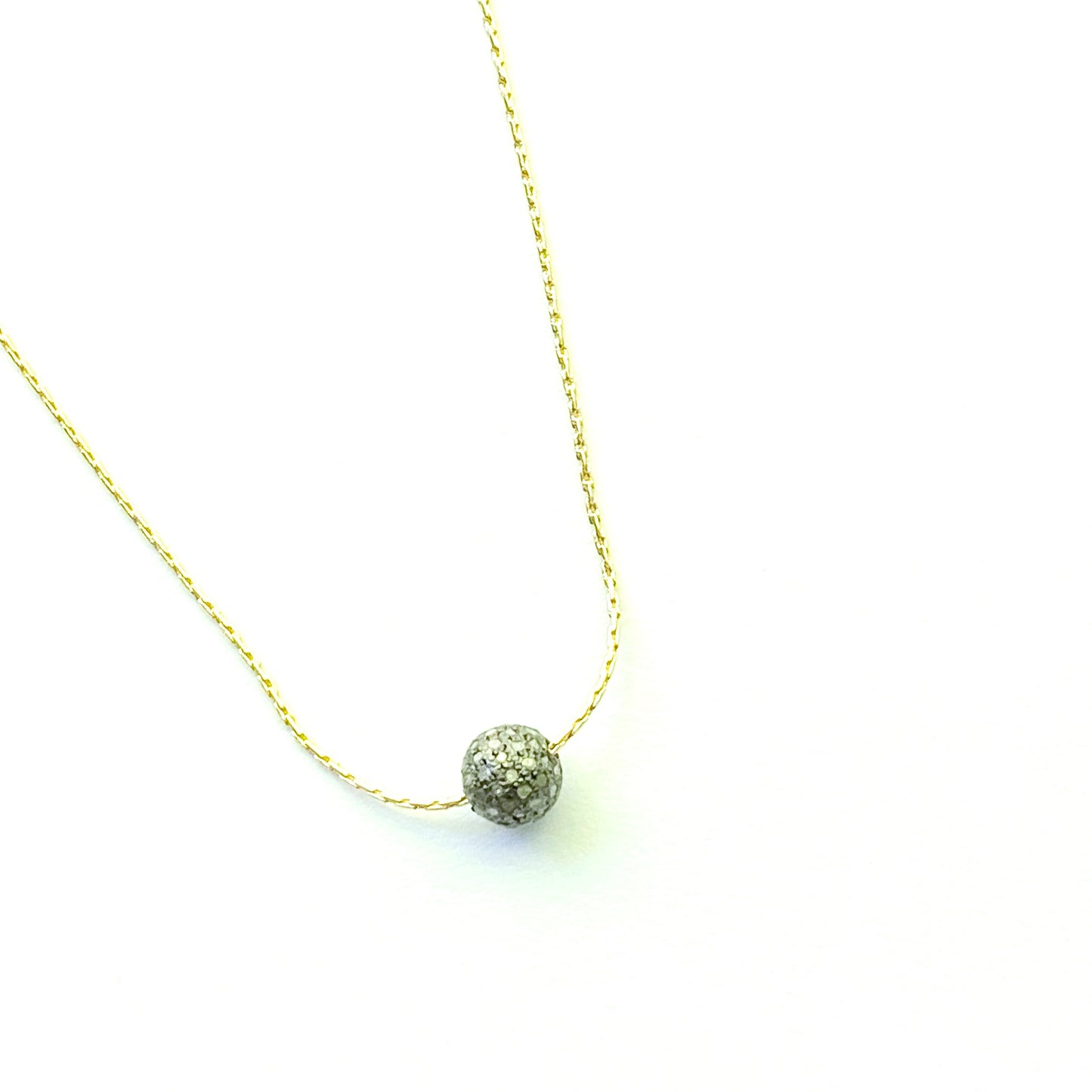 Littles Gold String Diamond Ball