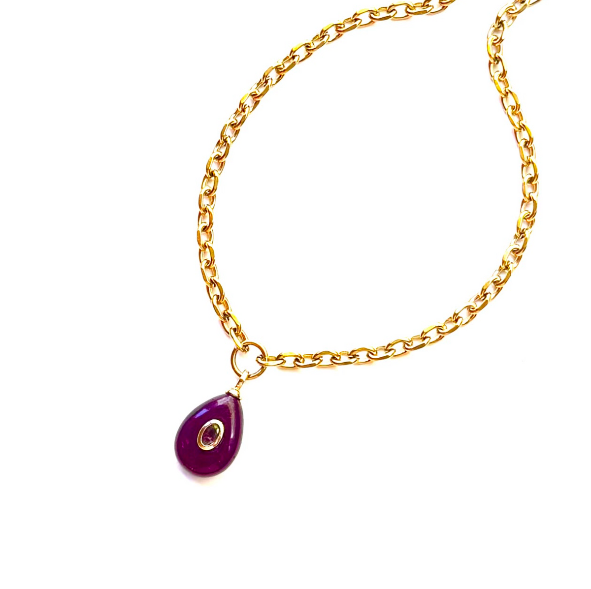 Monroe Mini Dark Amethyst