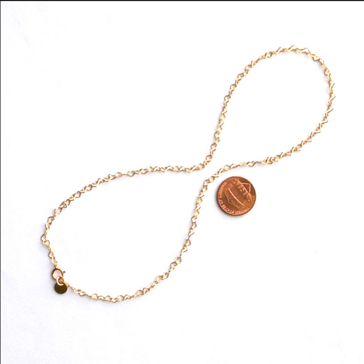 Evanston Gold Filled Heart Necklace