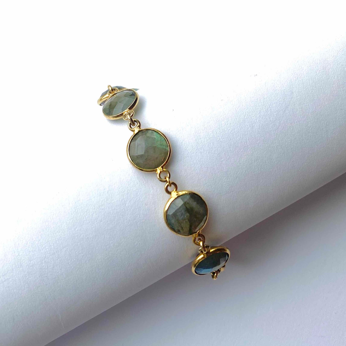 Continuous Labradorite Bracelet