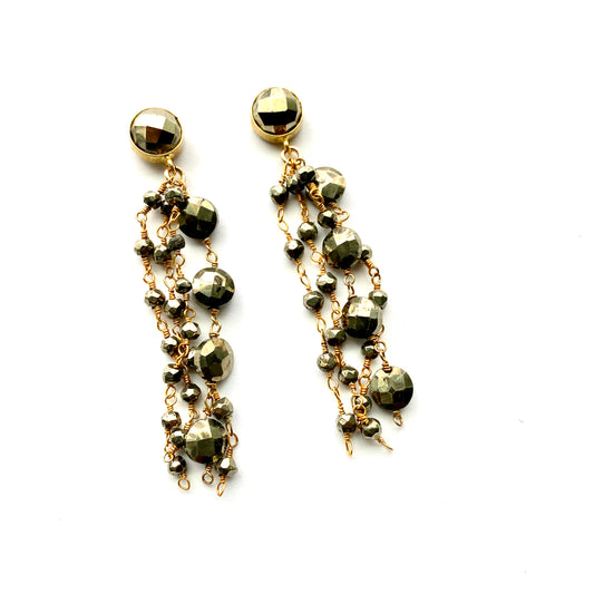 OG Pyrite Earrings