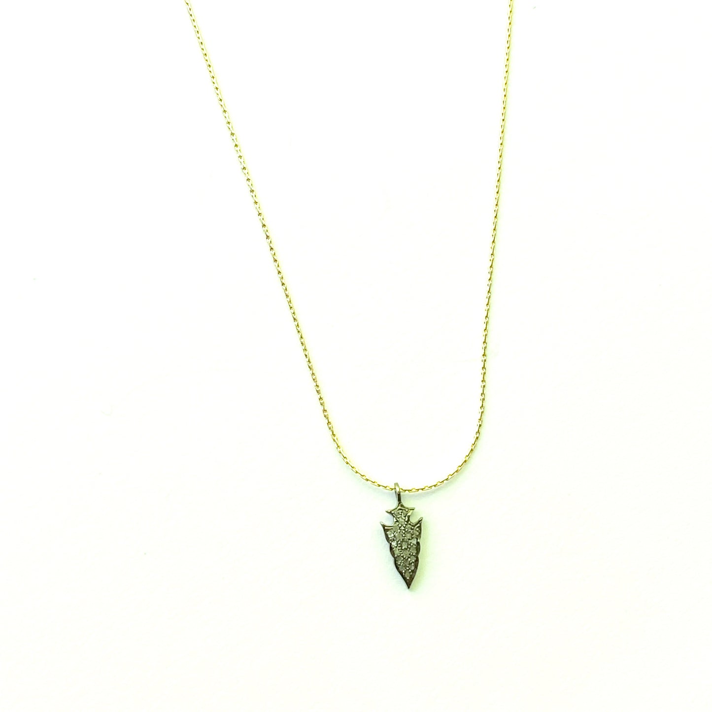 Littles Gold String Diamond Arrow