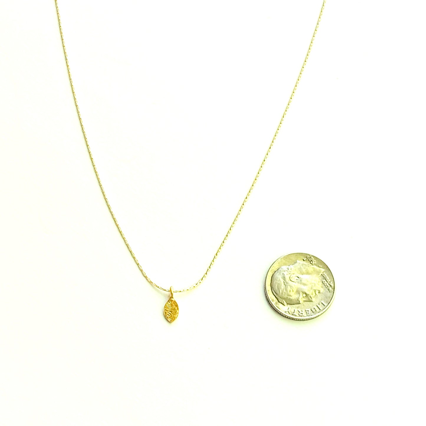 Littles Gold String Leaf