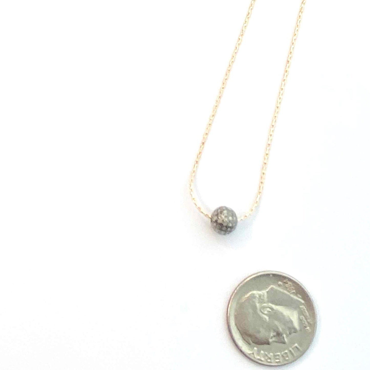Littles Gold String Diamond Ball