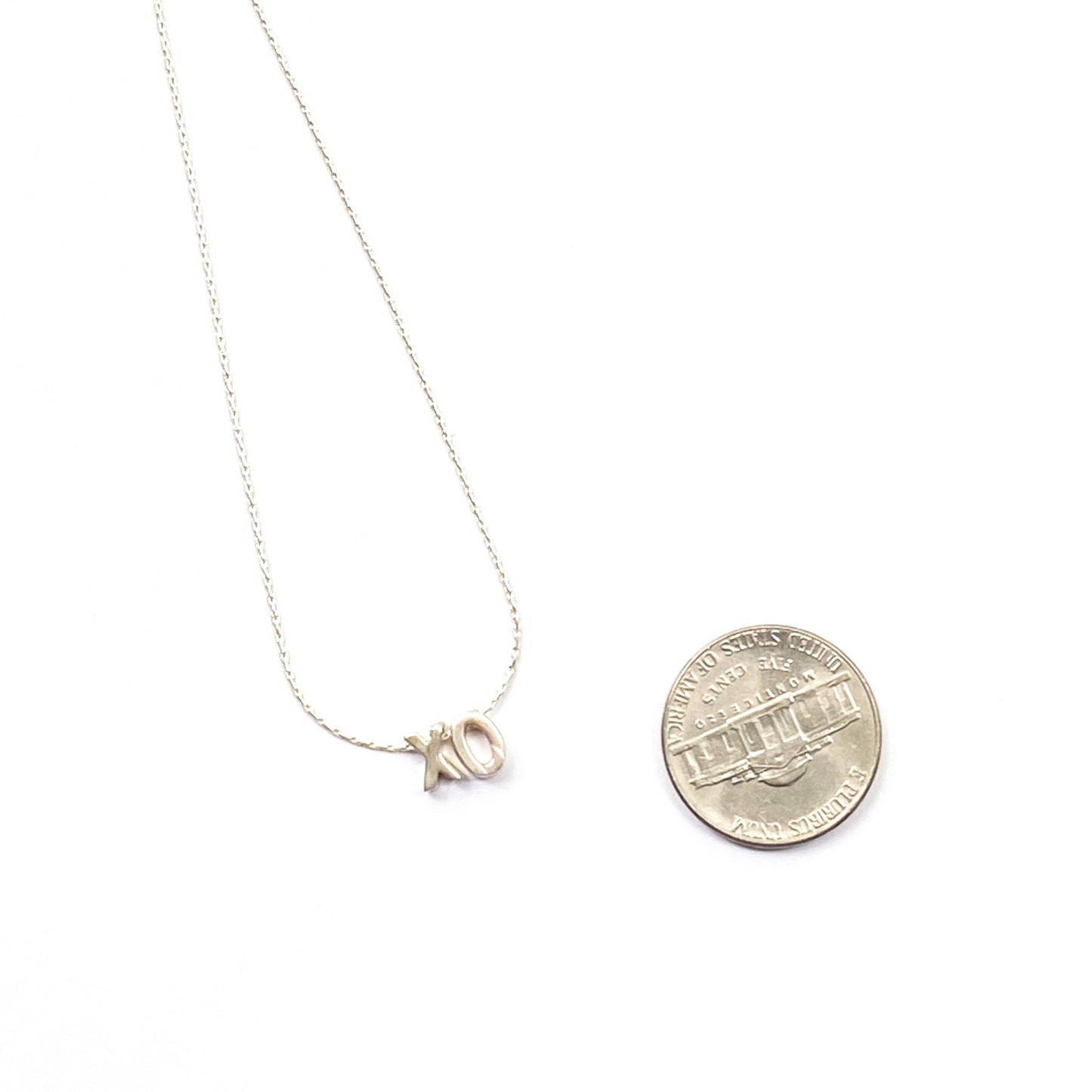 Littles Sterling String XO