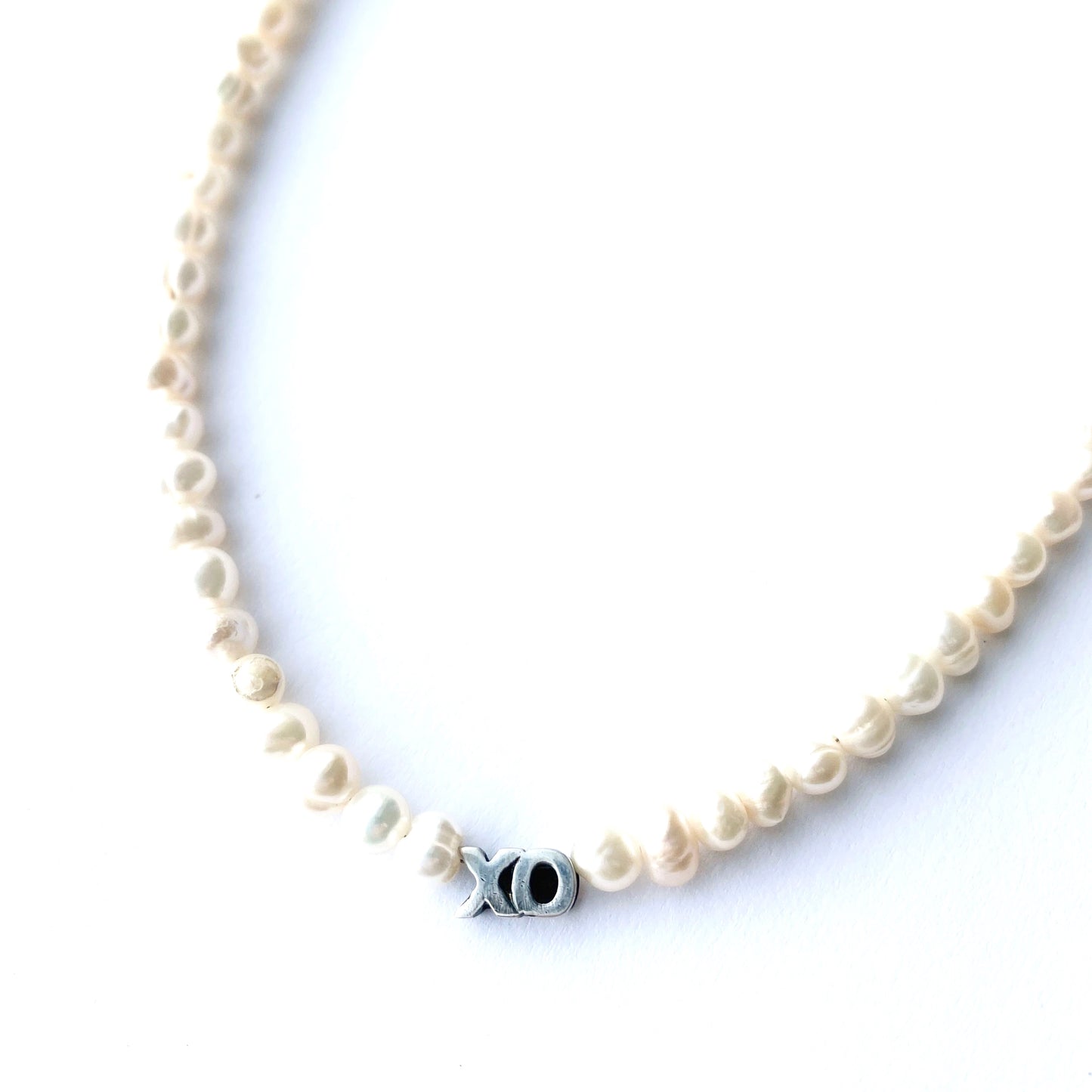East Village Silver XO Pearls