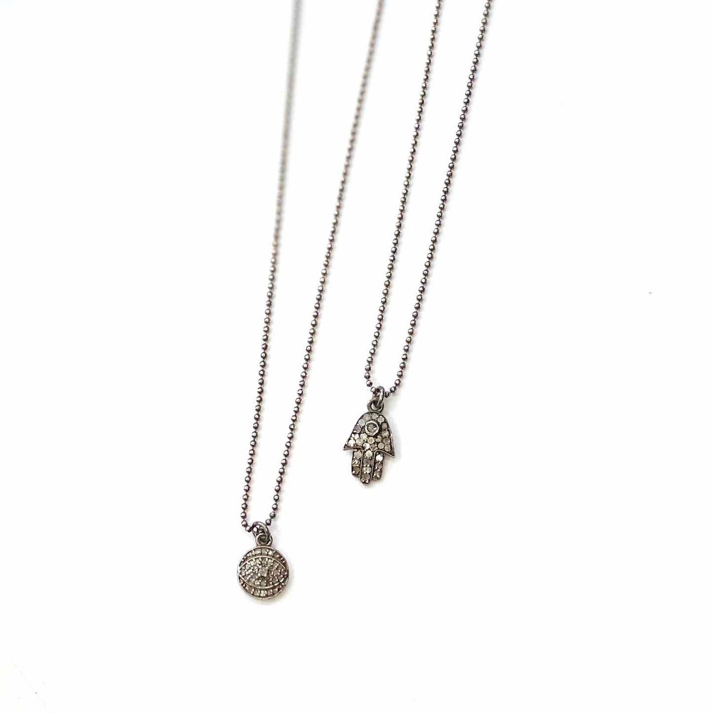 North Shore Sterling Diamond Eye