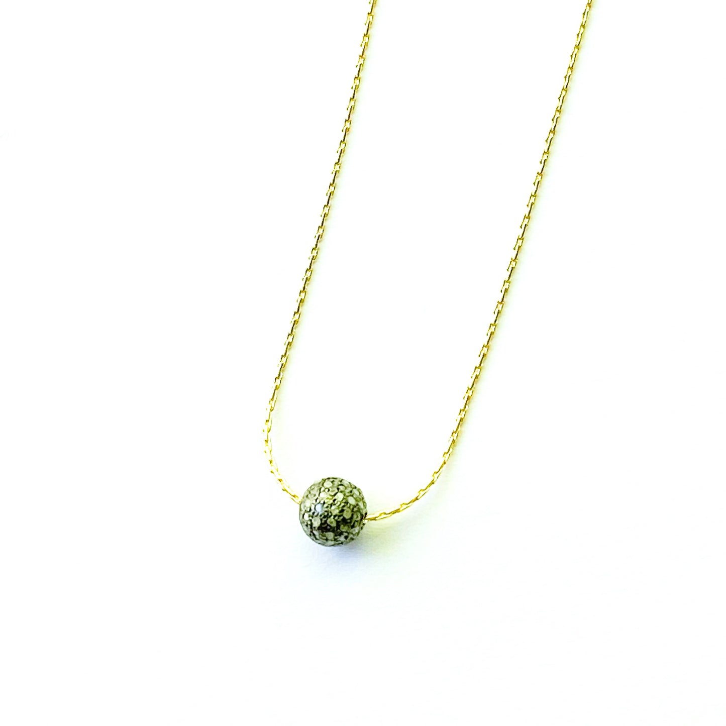 Littles Gold String Diamond Ball