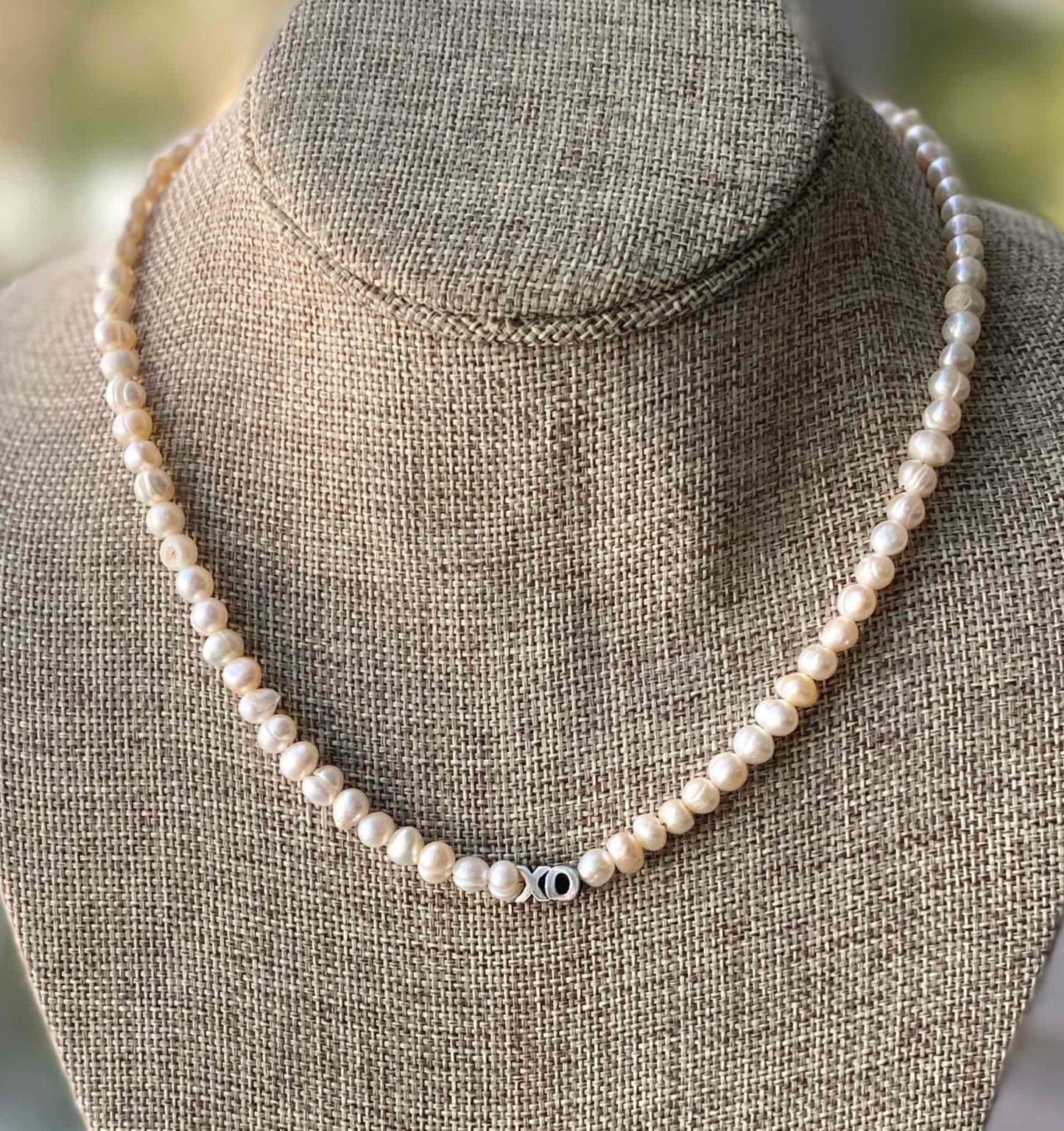 East Village Silver XO Pearls