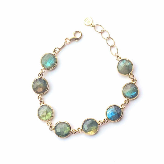 Continuous Labradorite Bracelet