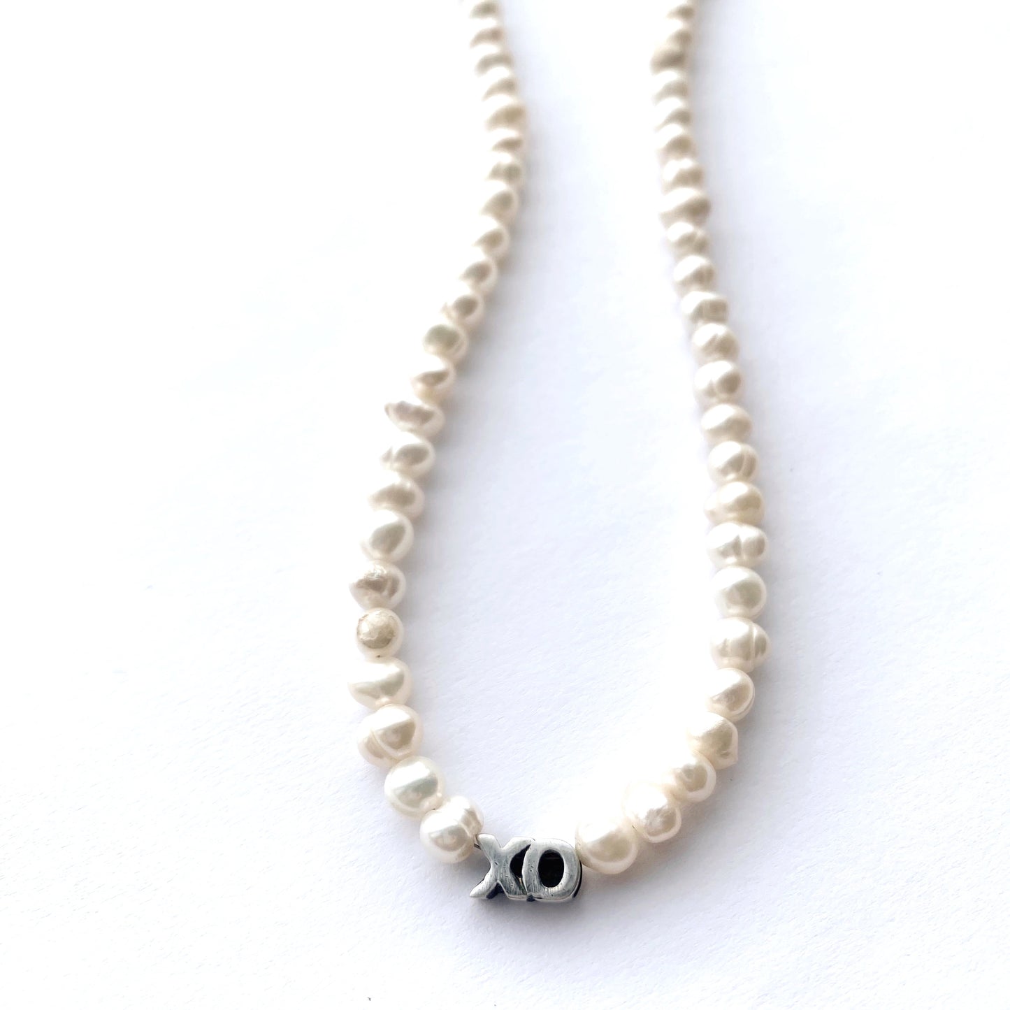 East Village Silver XO Pearls