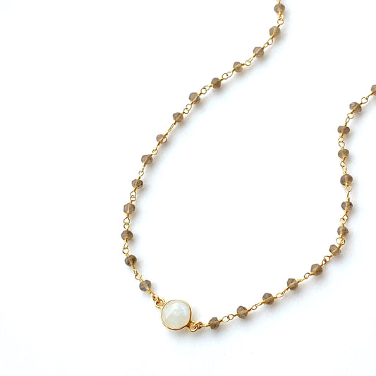 OG Smokey Quartz and Moonstone
