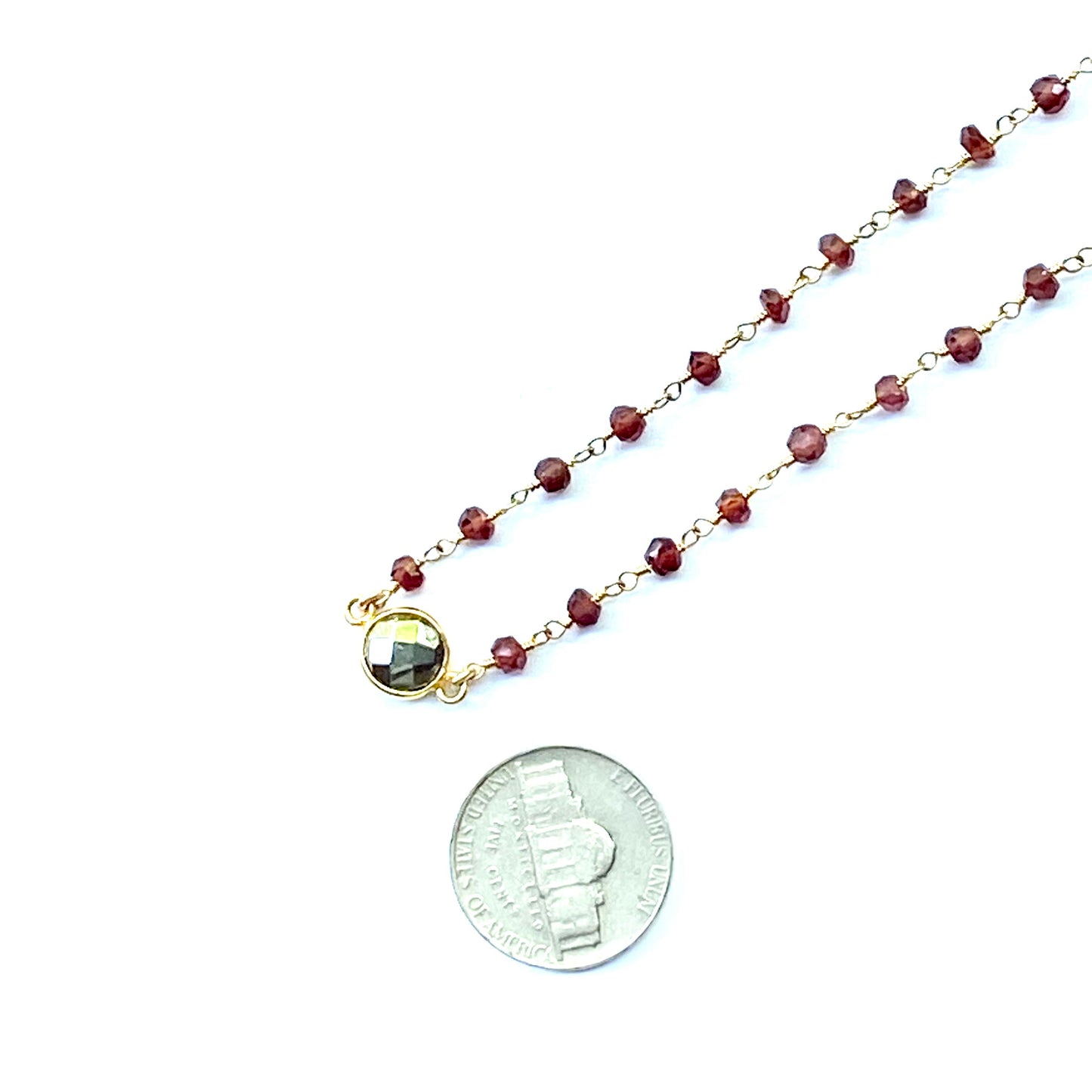 OG Garnet and Pyrite