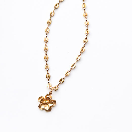 Bean Gold Blossom Necklace