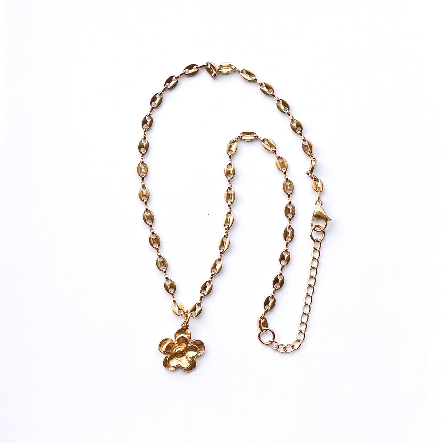 Bean Gold Blossom Necklace