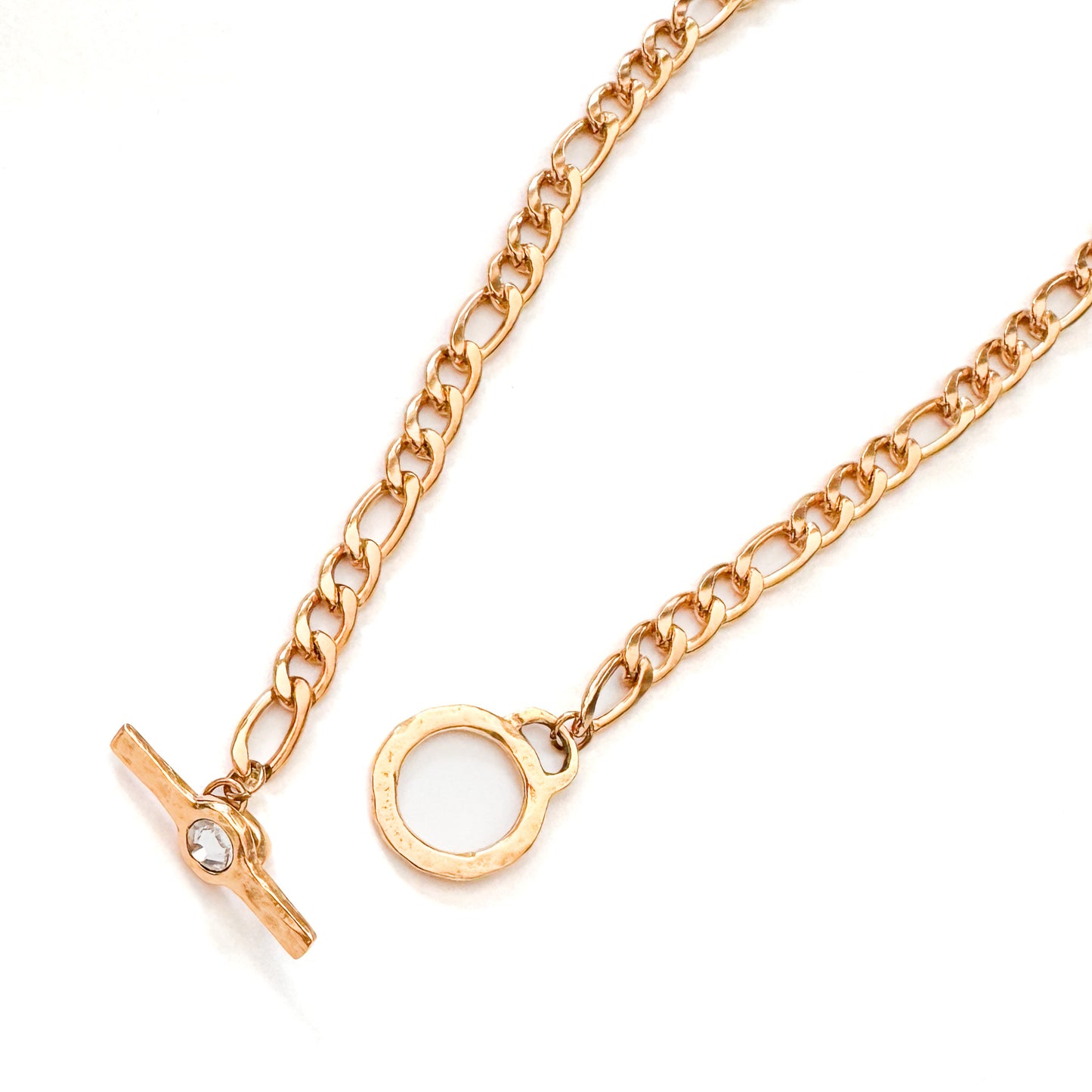 Charlotte Swarovski toggle Collar Necklace