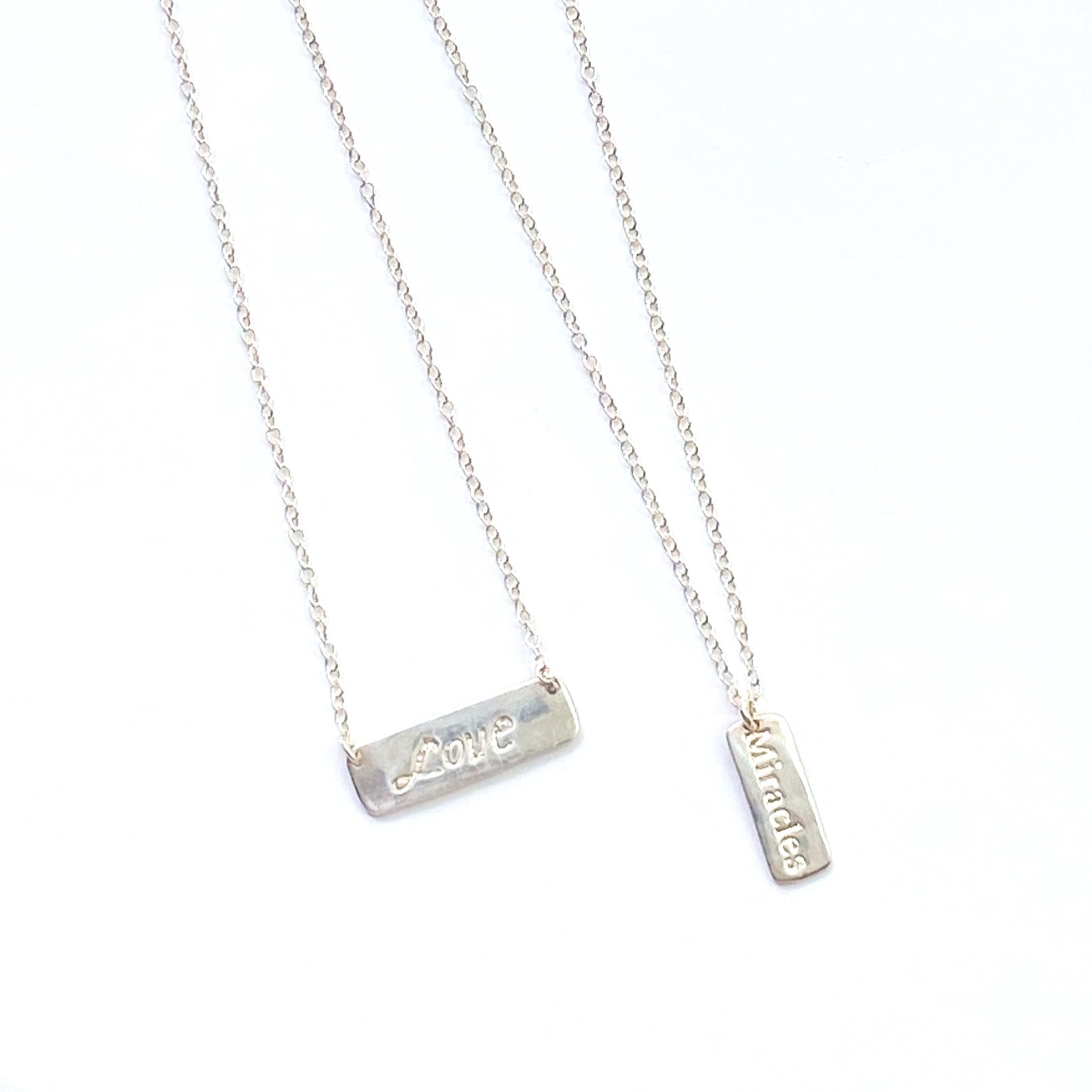 Elston Sterling Miracles Necklace