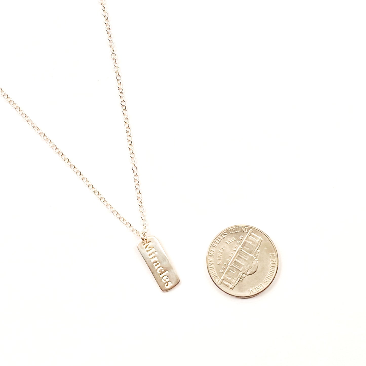 Elston Sterling Miracles Necklace