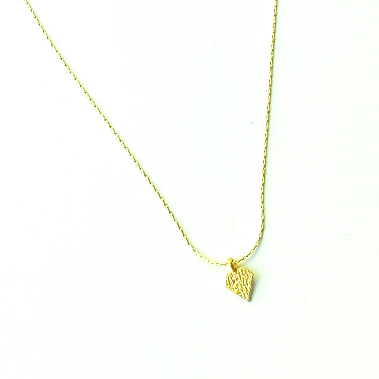 Littles Gold String Supergirl Necklace