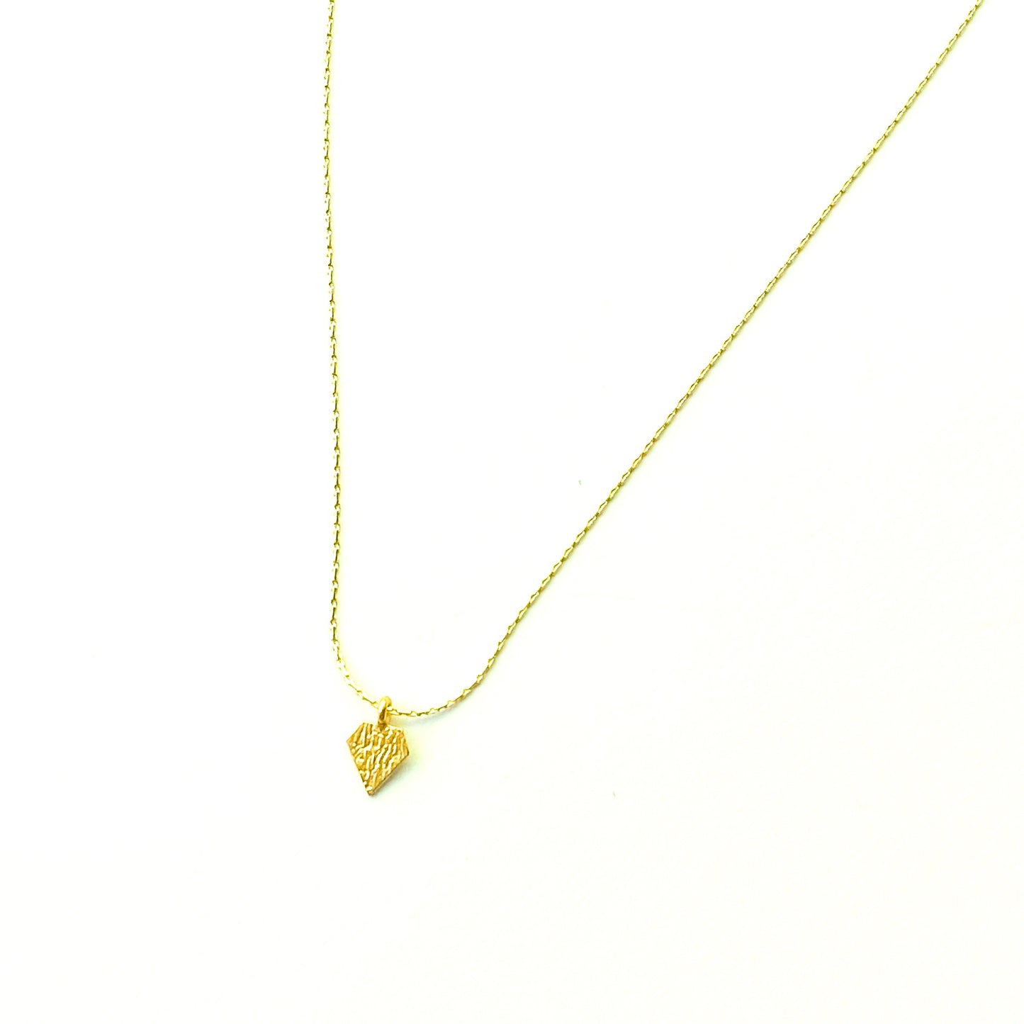 Littles Gold String Supergirl Necklace