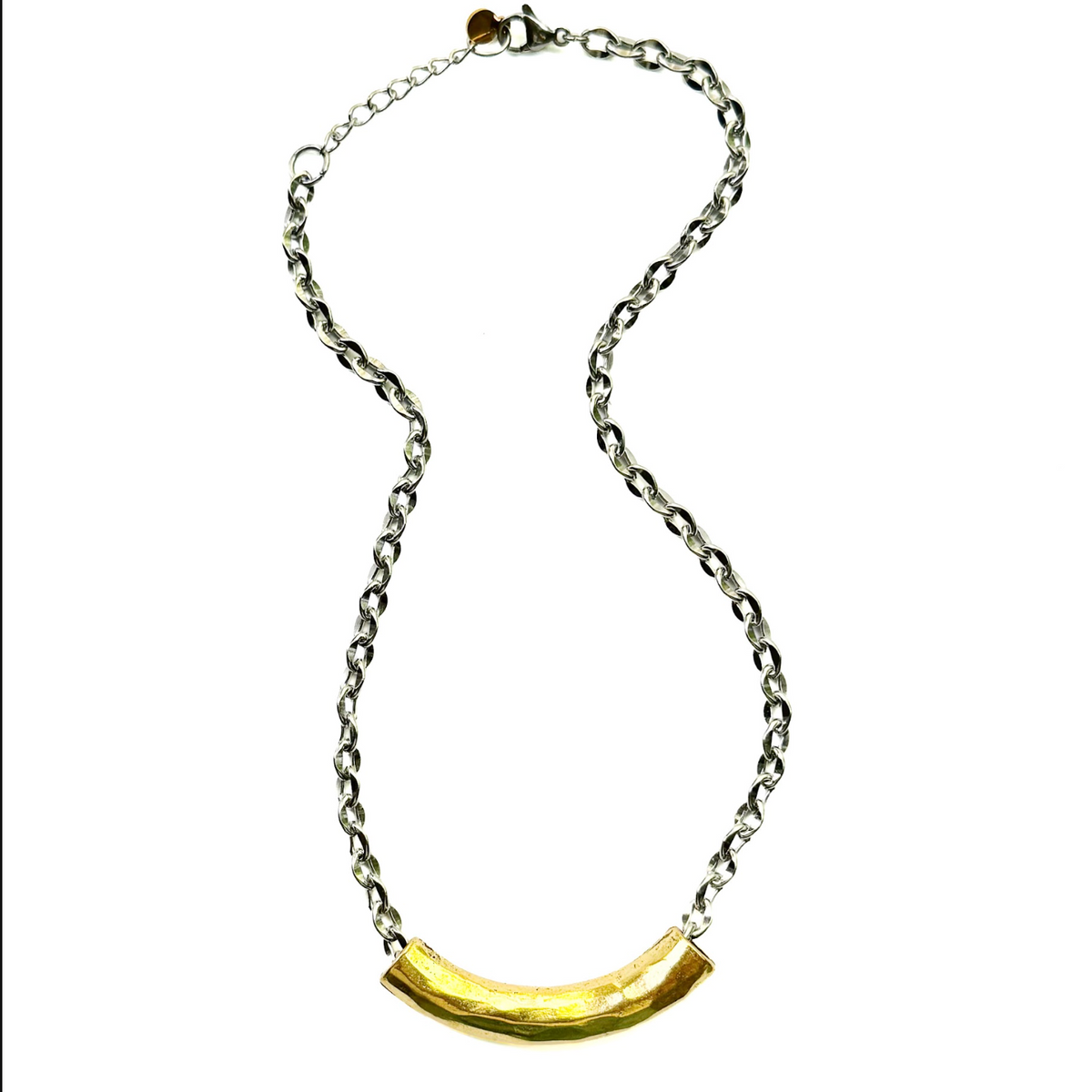 Eva Mixed Tube Necklace
