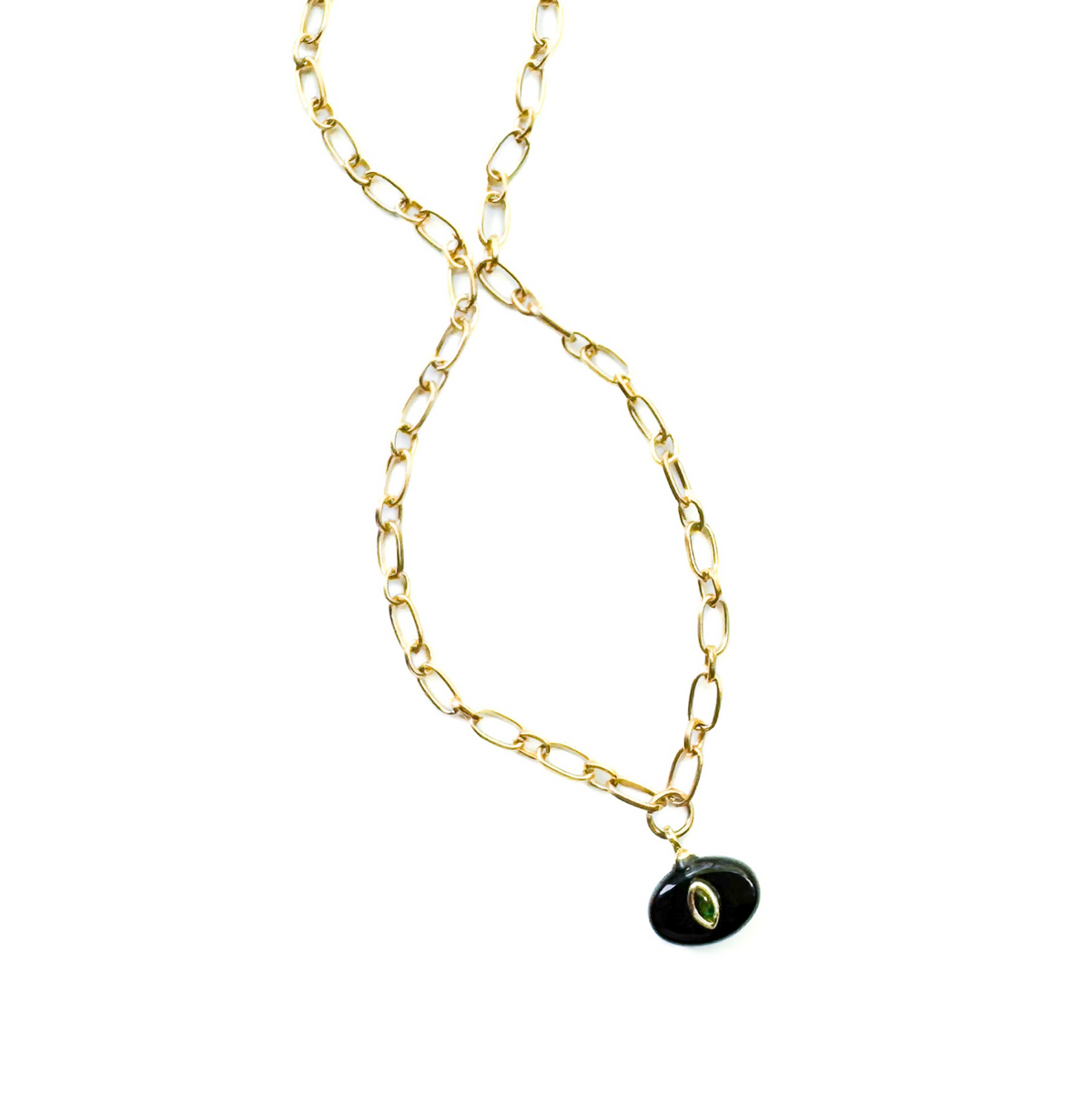 Monroe Mini Onyx Necklace