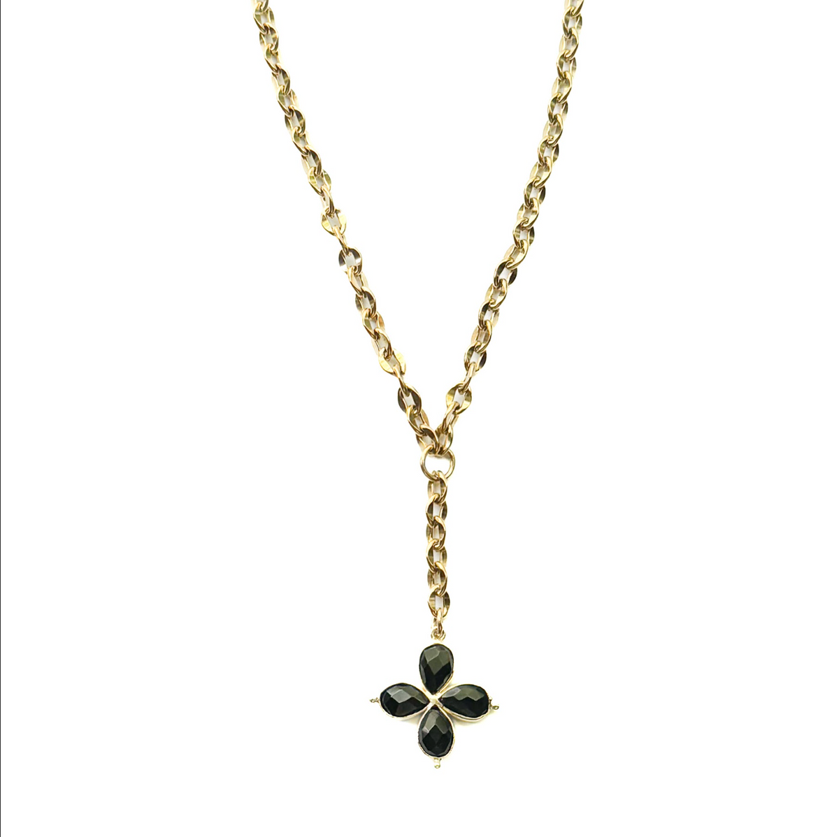 Eva Y Clover Necklace