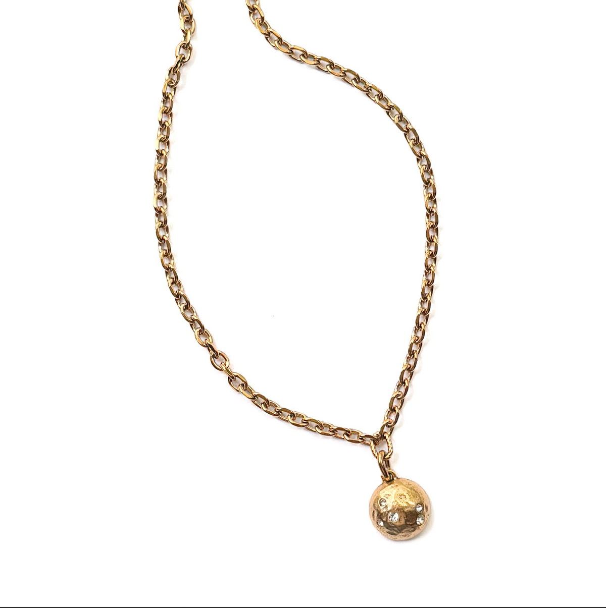 Logan Crystal Bubble Necklace