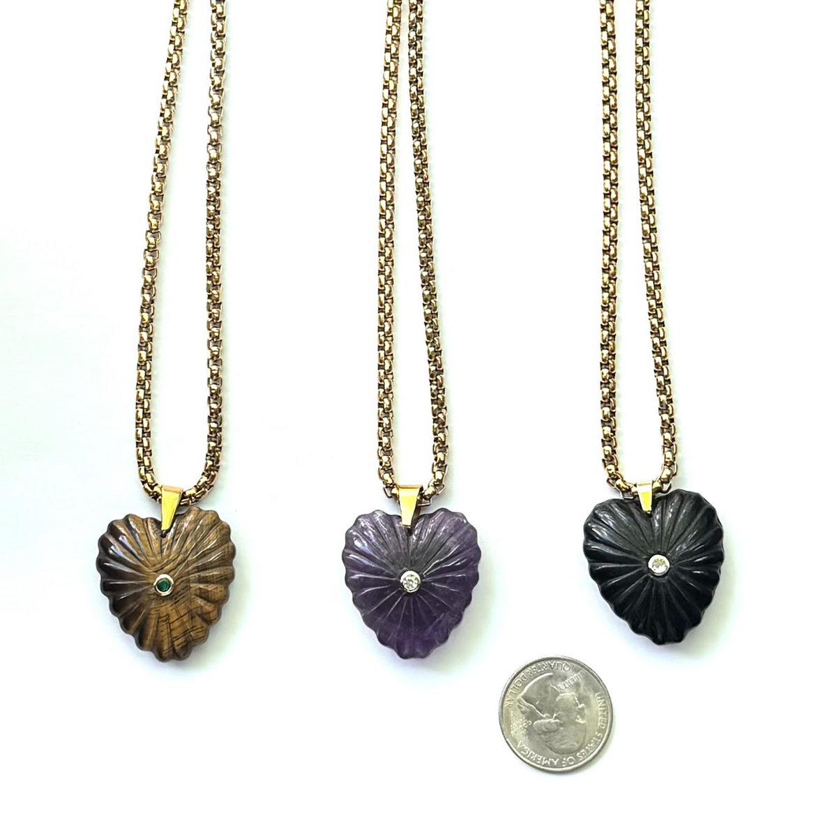 Bucktown Heartburst Necklace