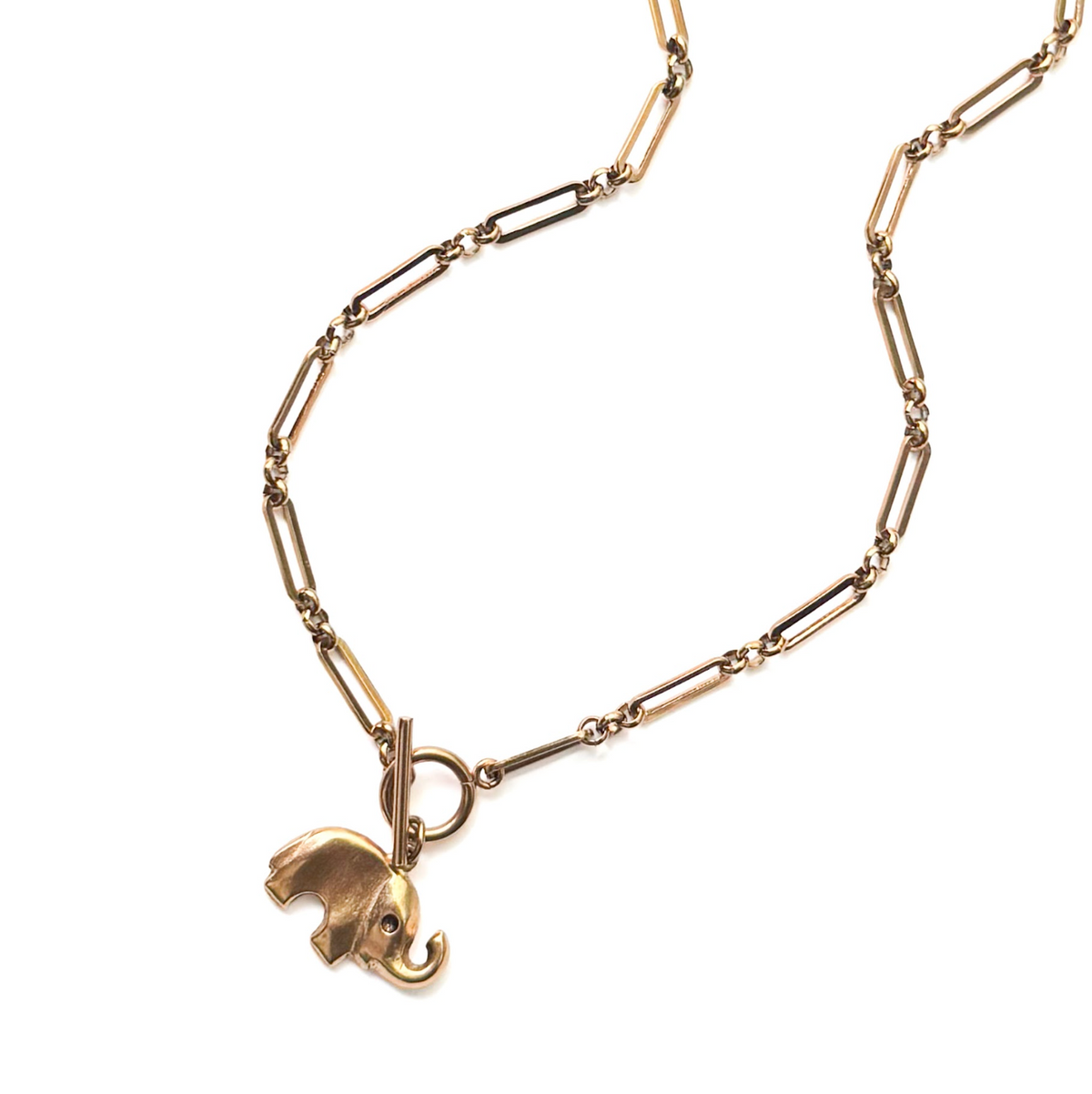 Lincoln Park Elephant Necklace