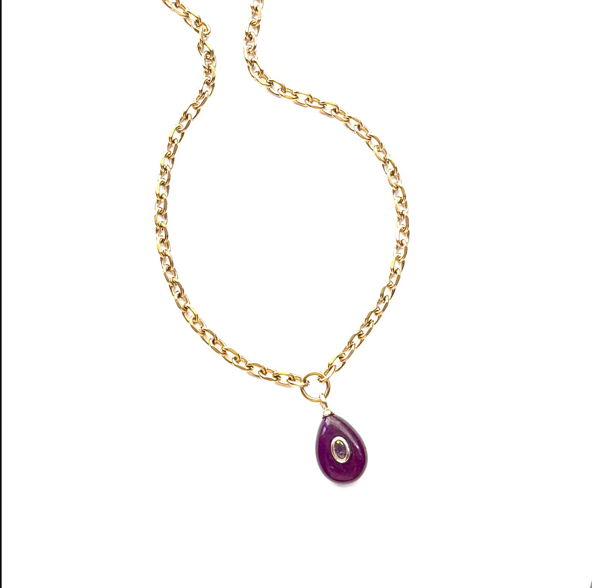 Monroe Mini Dark Amethyst