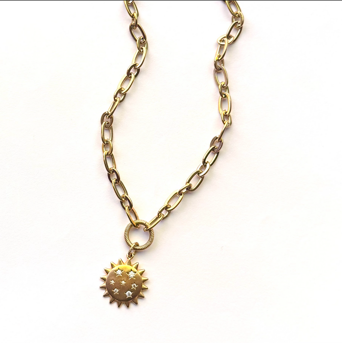 Essie Starry Sun Swarovski Necklace