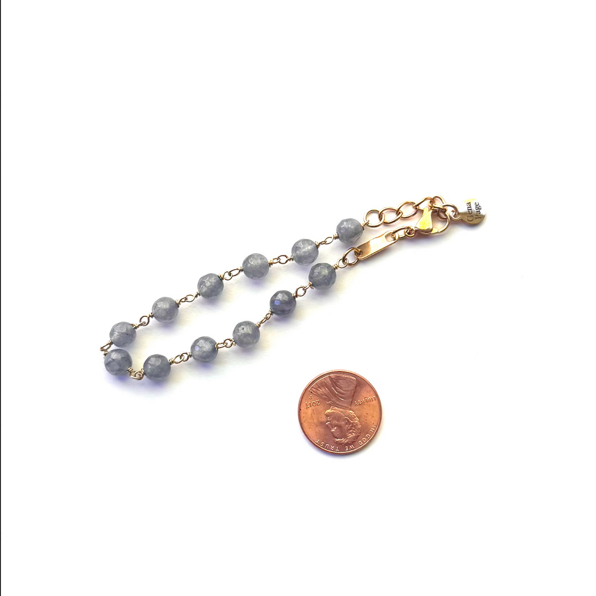 Continuous Labradorite Bracelet