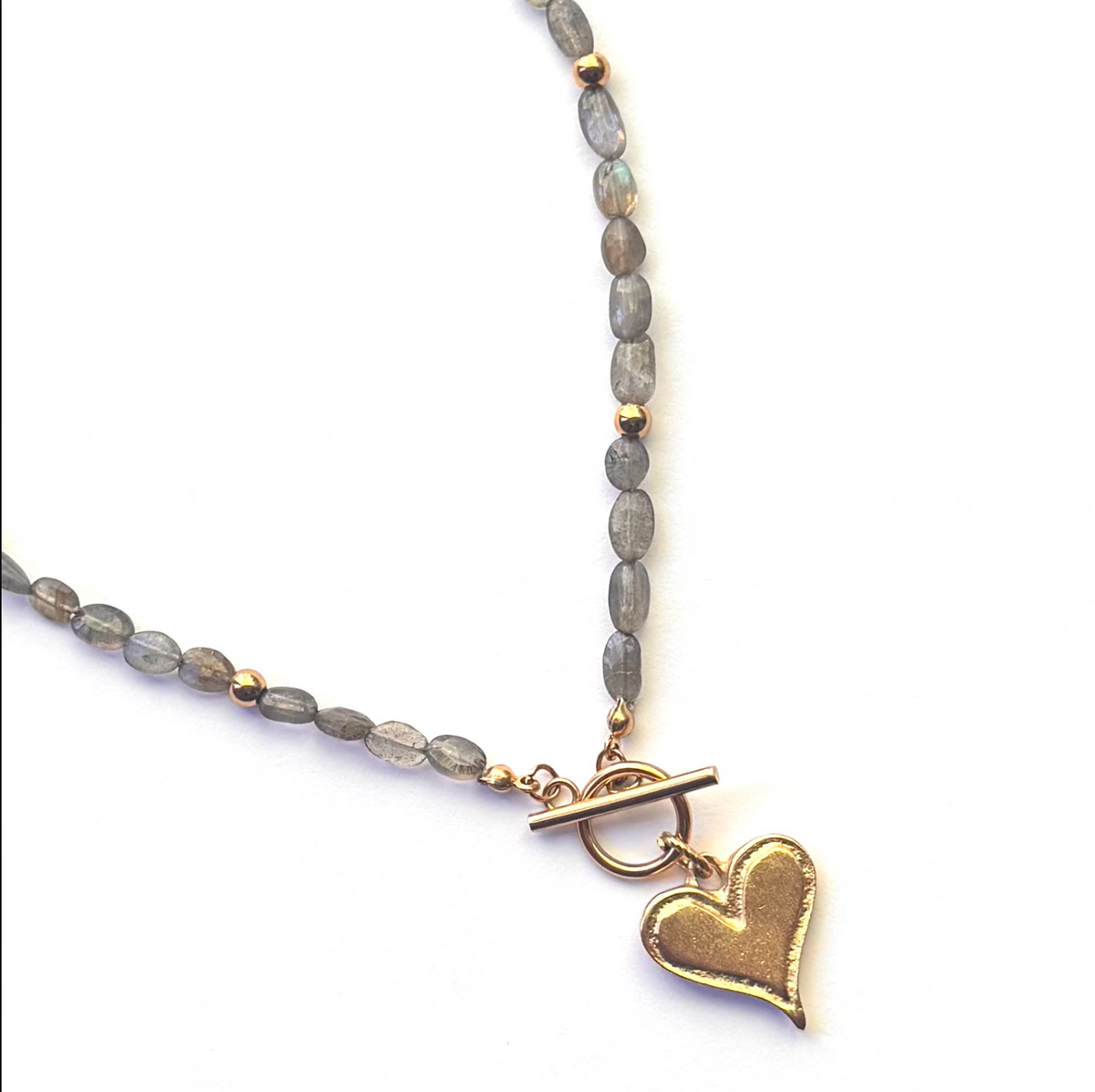 Hyde Park Toggle Heart Necklace