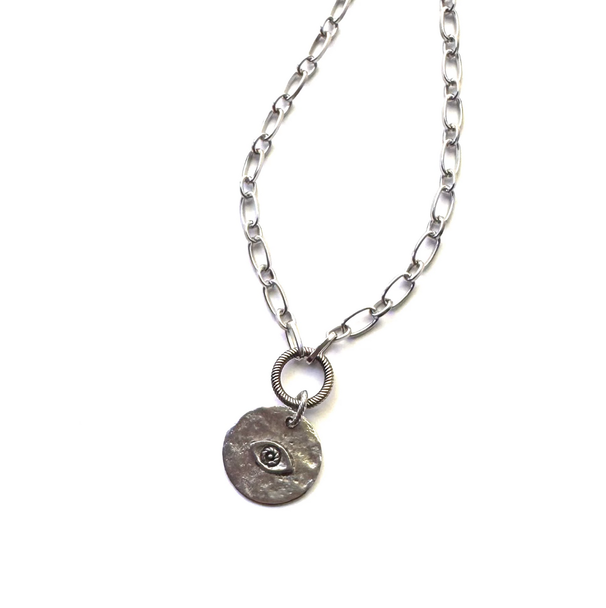 Essie Eye Coin Necklace