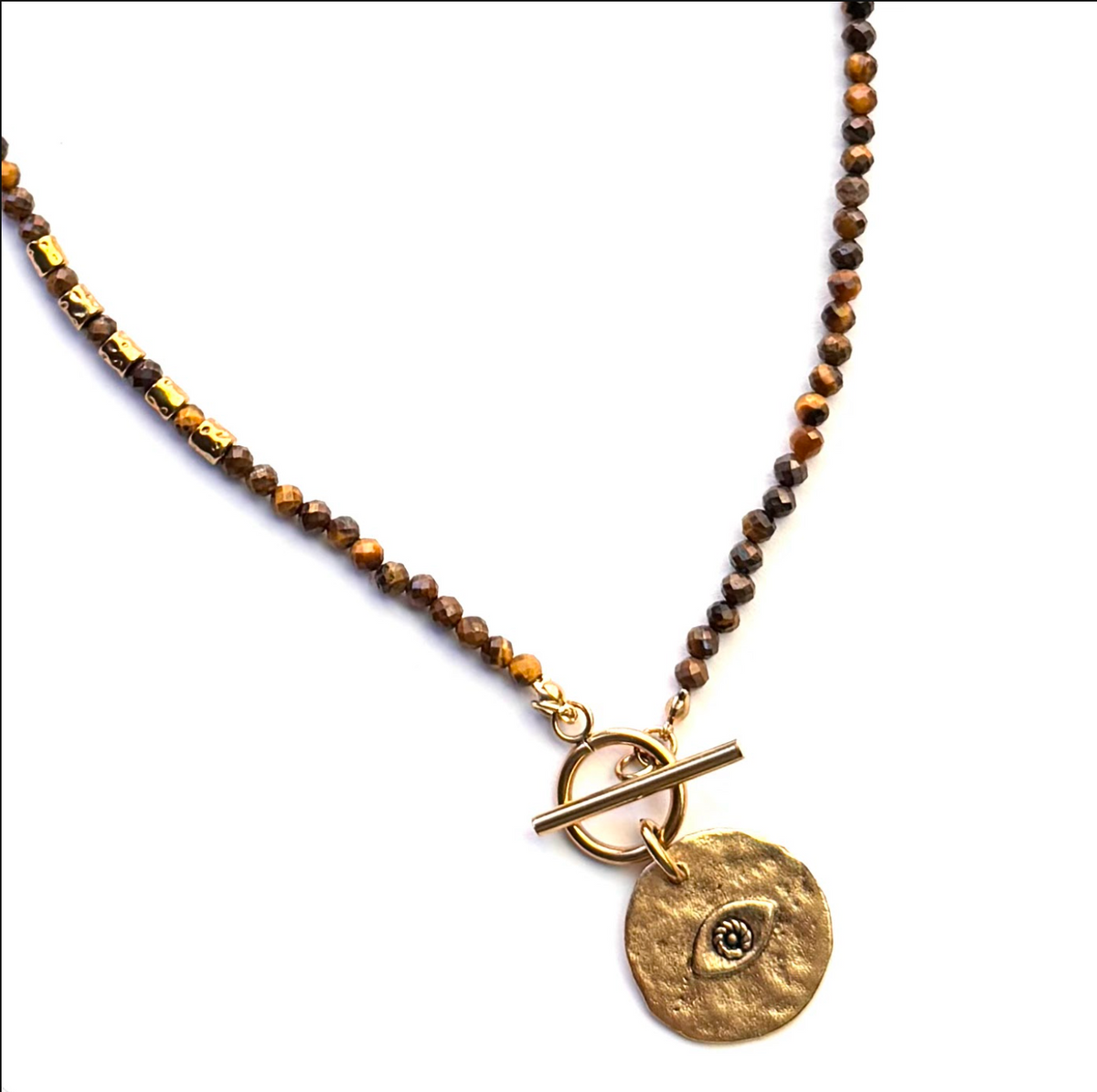Hyde Park Toggle Antique Eye Coin
