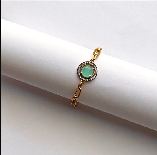Naperville Aqua Bracelet